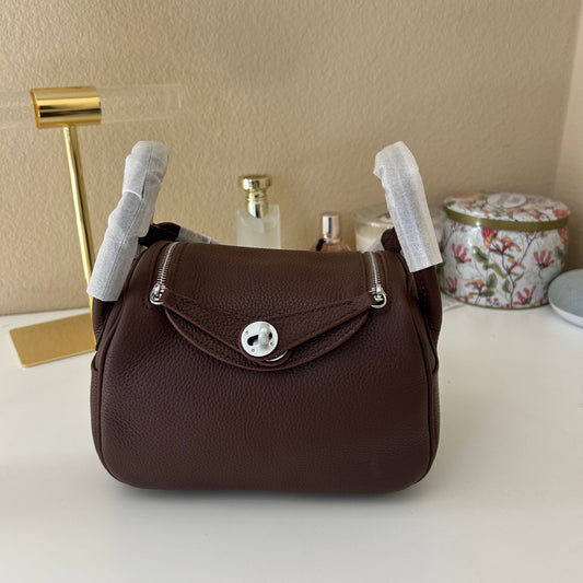 Double Handle Mini Crossbody Pillow Bag