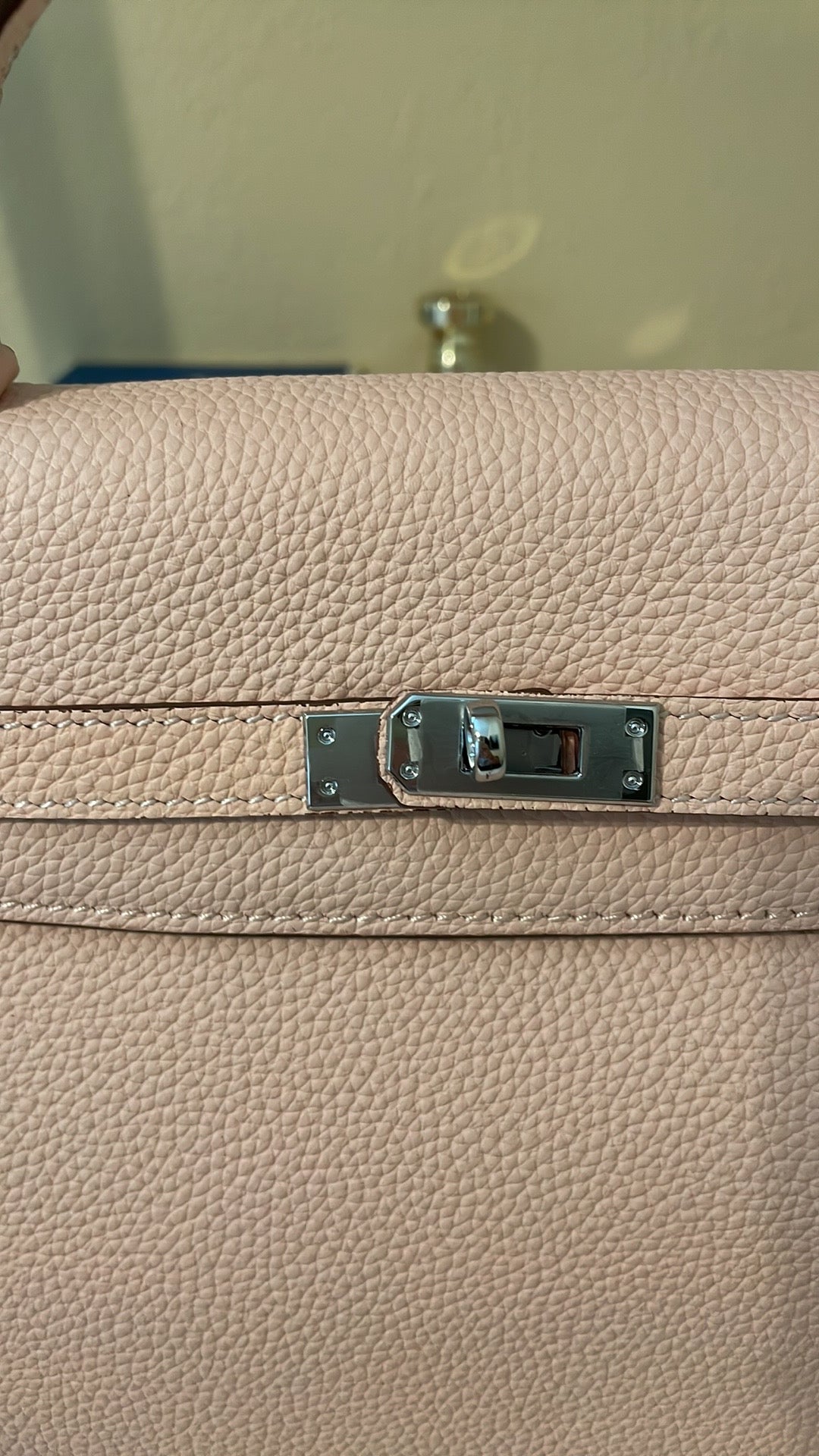 Top Handle Belted KL Satchel 25cm Pink
