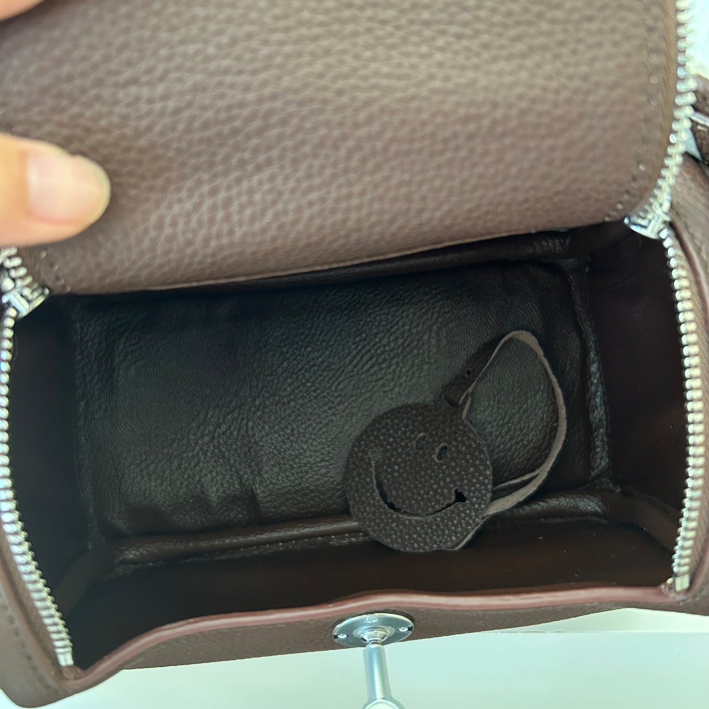 Double Handle Mini Crossbody Pillow Bag