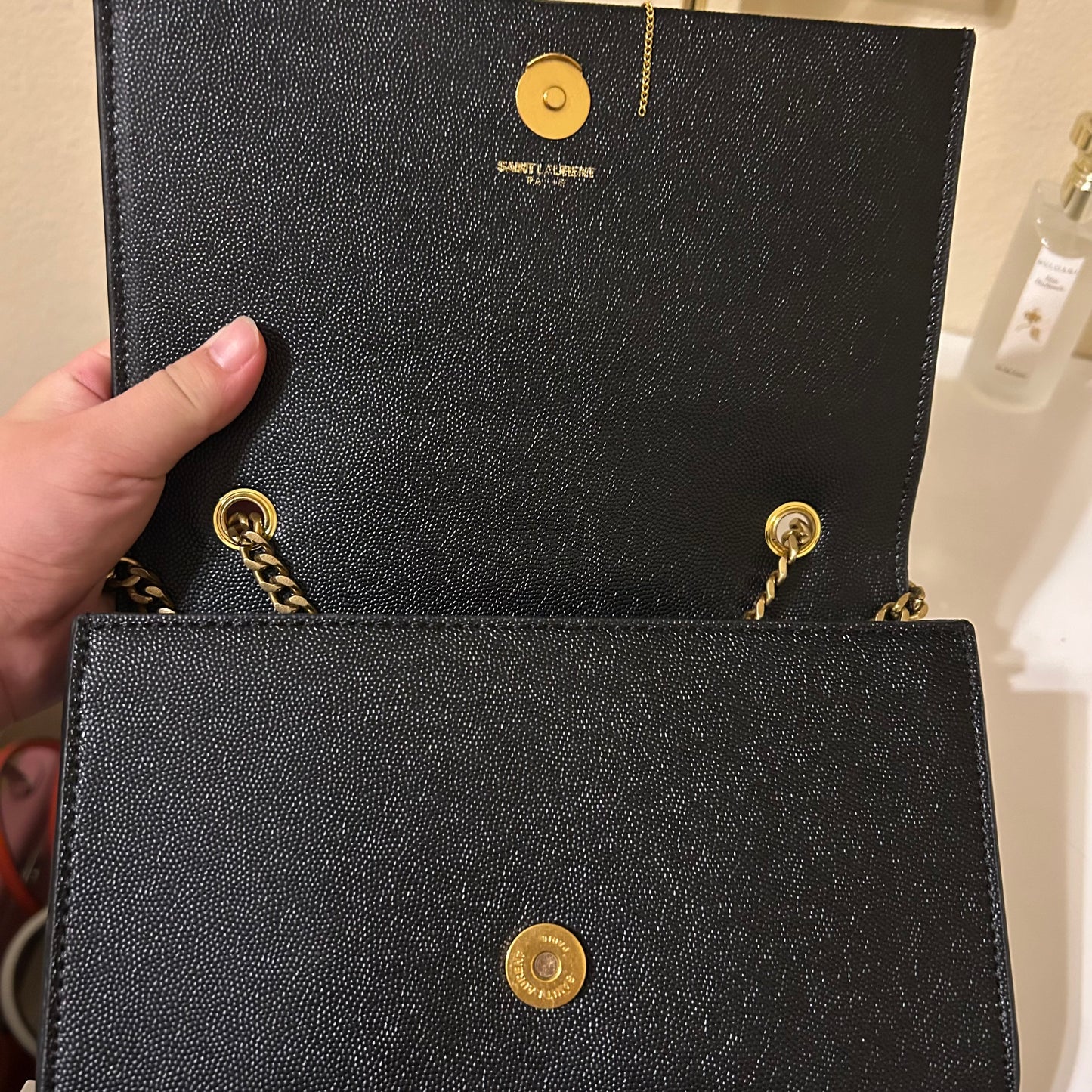 Y8L Black Cavalier Clutch with Tussle