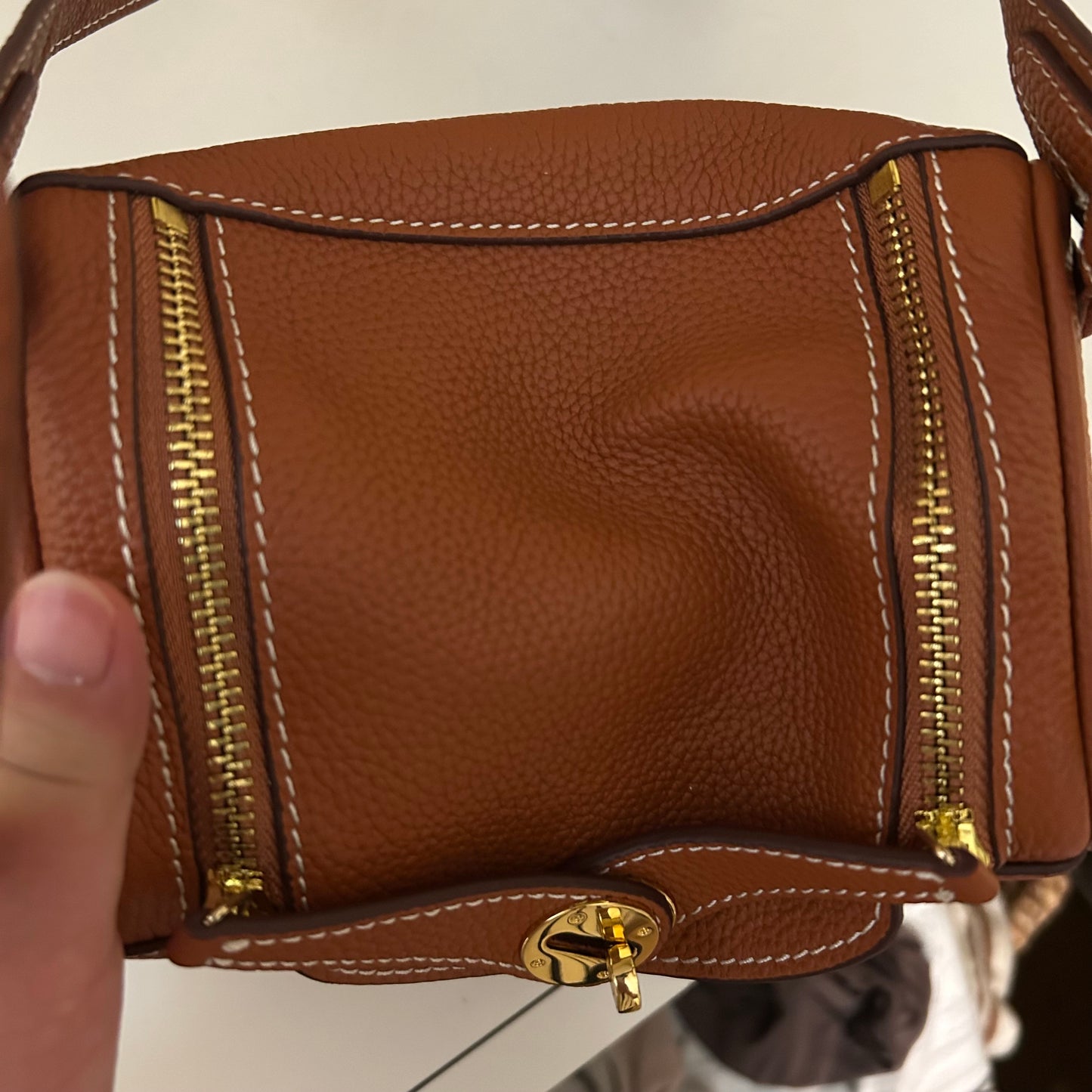 Mini Pillow Bag Brown